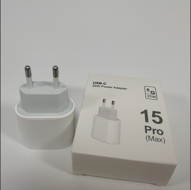 20w European standard PD fast charging is suitable for iPhone15Pro Apple 14 mobile phone 35W charger 12W charging head US standard 20w European standard PD fast charging is suitable for iPhone15Pro Apple 14 mobile phone 35W charger 12W charging head US standard