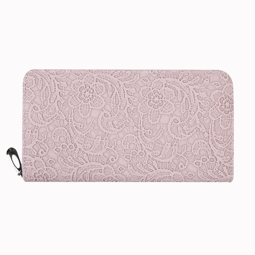 【Activity Promotion】Trendy Pressed Flower Single Strap Ladies Wallet Handbag Zipper Multi-Card Slot Women's Bag