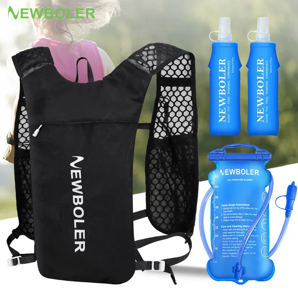 Outdoor Sports Backpack, Running, Mountaineering, Cross-Country Backpack, Breathable Lightweight Sports Vest, Water Bag Bag