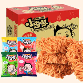 小当家干脆面香辣蟹味零食方便面20g/包儿时怀旧小吃休闲食品批发