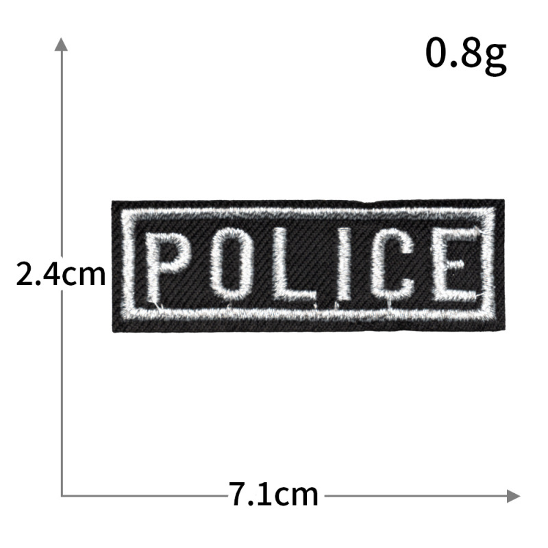 英語のアルファベットシリーズの刺繍布は個性のバッジを貼ります。|undefined