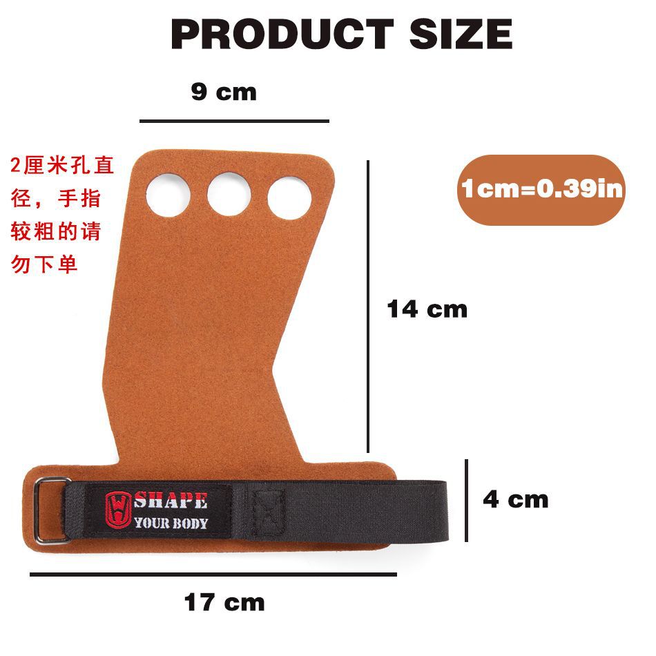 Levantamiento de pesas barra horizontal protección de palma para hombres y mujeres guante de fitness correa de muñeca dominadas fuerza de agarre auxiliar de tracción dura