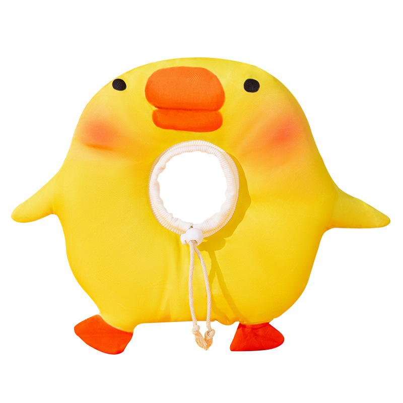 Muñeca de dibujos animados, anillo de Elizabeth, castración, collar de cuello anti-lamiendo, gato y perro, collar de gato universal, cubierta para la cabeza, suministros para mascotas