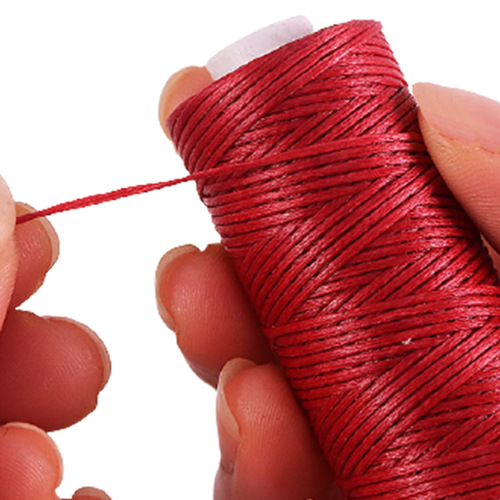 150D扁蜡线30米0.8mm手艺DIY皮革蜡线手缝皮具线缝纫线尼龙线线类