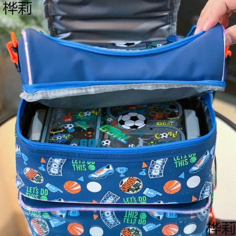 Ланч-бокс из нержавеющей стали 304, ланч-бокс для учащихся начальной школы, детский ланч-бокс с отделениями, милый ланч-бокс с героями мультфильмов