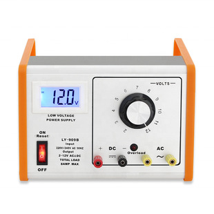 Factory Direct Sales 909B Ac and Dc Dual-Channel 12V8A11-Speed Overload Protection Lcd Screen Low-Voltage Regulated Power Supply