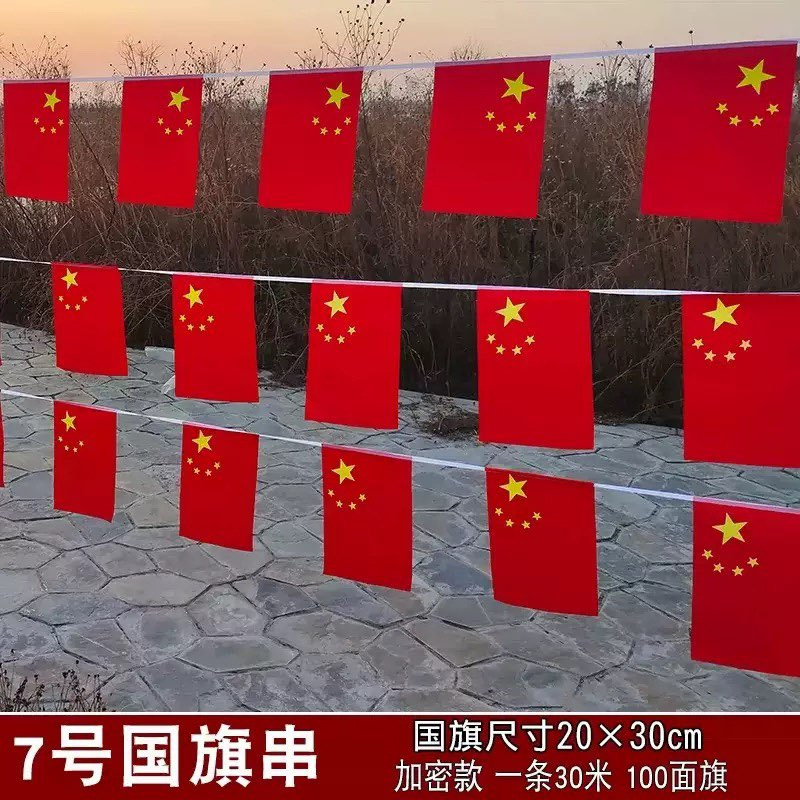 30.1m 面串旗 20*30cm 高密度タイプ