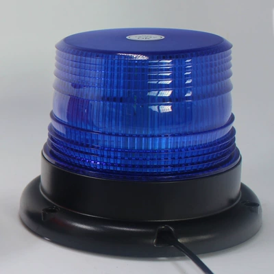 12-24V car burst flash warning light 12LED school car light magnetic ceiling engineering car signal light forklift light (İşçi projektorları) - blue