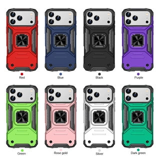 跨境电商适用苹果IP18 Pro max 客盟盔甲防摔手机壳车载支架18PRO
