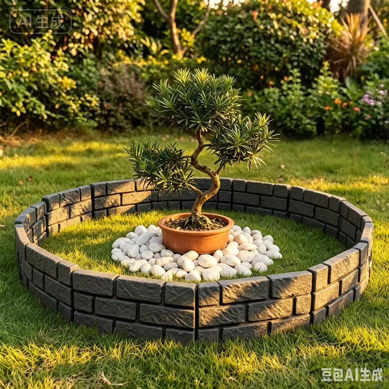 valla transfronteriza plástico creativo hogar espesar jardín interior al aire libre valla de jardinería decorativa especial para patio grande image 3