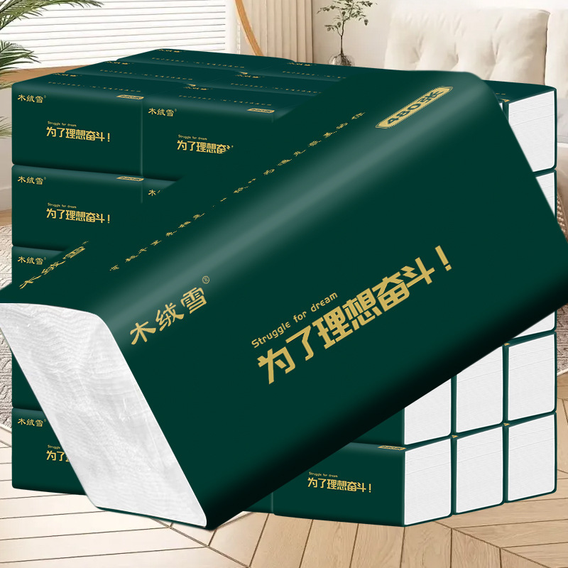 Muerxue 480 Sheets 20 Packs of Tissue Paper, Whole Box Wholesale, Household Use, Water-Resistant, Pull-Out Facial Tissue Paper