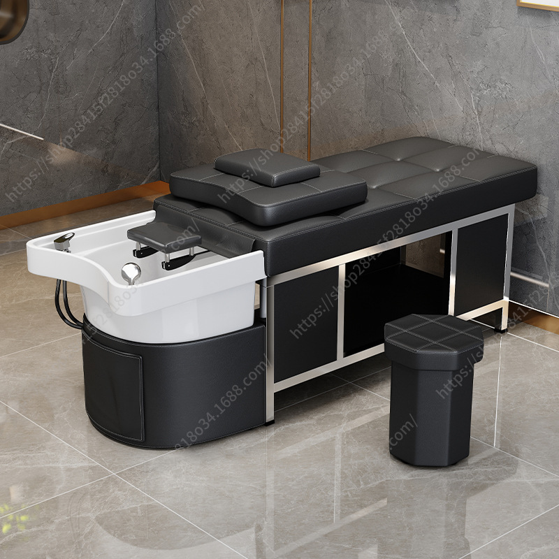 Factory custom hair salon head spa massage table hair washin