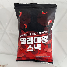 韓國進口零食淶可辣炒年糕條辣膨化零食辦公室休閑韓式食品70g