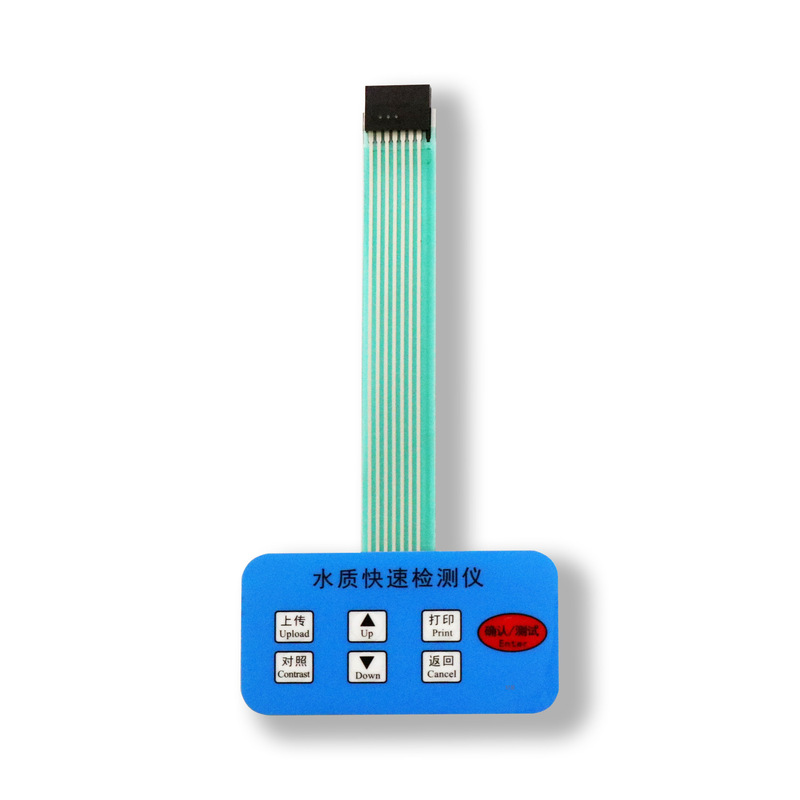 Membrane Switch Panel Touch Button Embossed Control Panel Toy Electronic Microwave Oven Screen Raised Panel Sticker