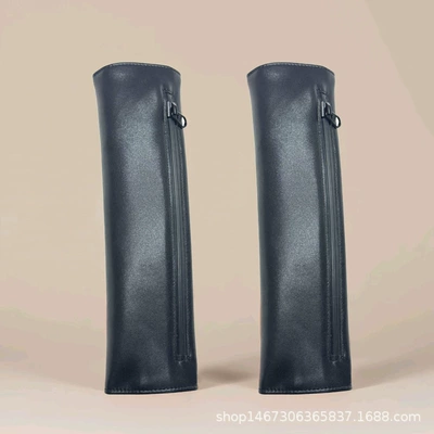 Seat belt shoulder pad | Anti-Leb - elegant-black-pair