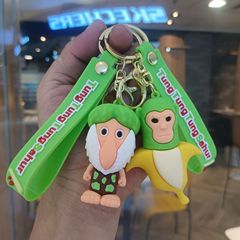 国境を越えた人気のアメリカの山と海の古典キーホルダーバッグペンダント車のキーチェーン人形露店小さなギフト卸売