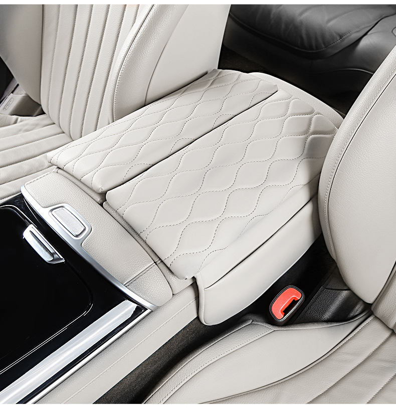 Suitable for Mercedes-Benz S-Class S400Ls450 Maybach S480 Armrest Box Pad, Height-Increasing Protective Pad, Central Control Car Interior Accessories