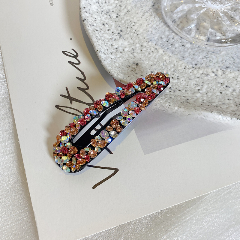 Glitzernde Strass Haarspangen Und Snap Clips Für Elegante Styles_voghion.com