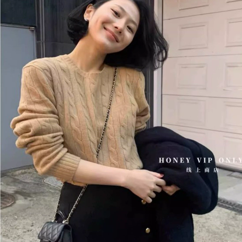 RL Rf та же пони с вышивкой шерстяной свитер