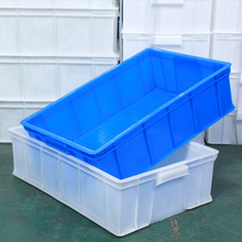 加厚塑料工具盒全新料塑料周转箱食品箱螺丝五金配件箱物料收纳箱