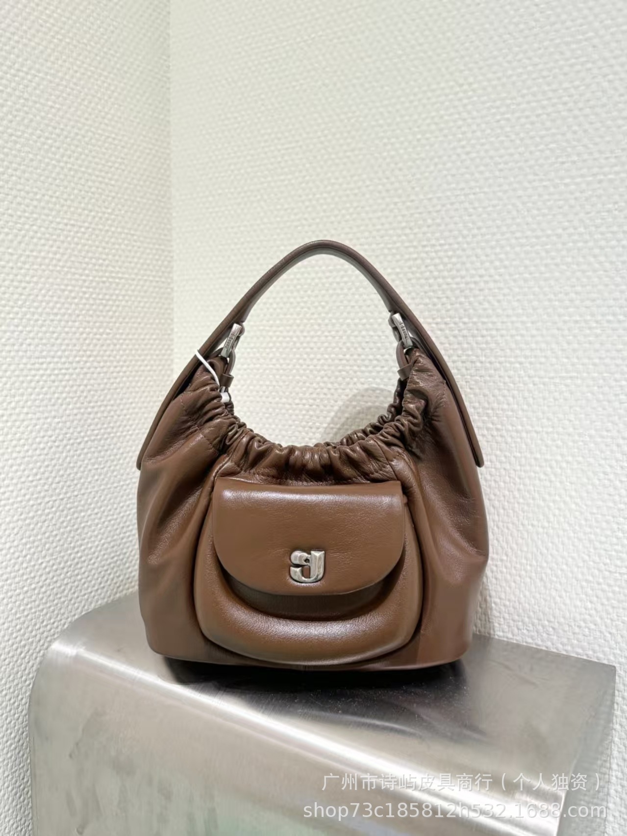 KUNOGIGI Piggy Wonton Bag 2025 New Niche Design Women's Shoulder and Crossbody Bag - Thumbnail 7