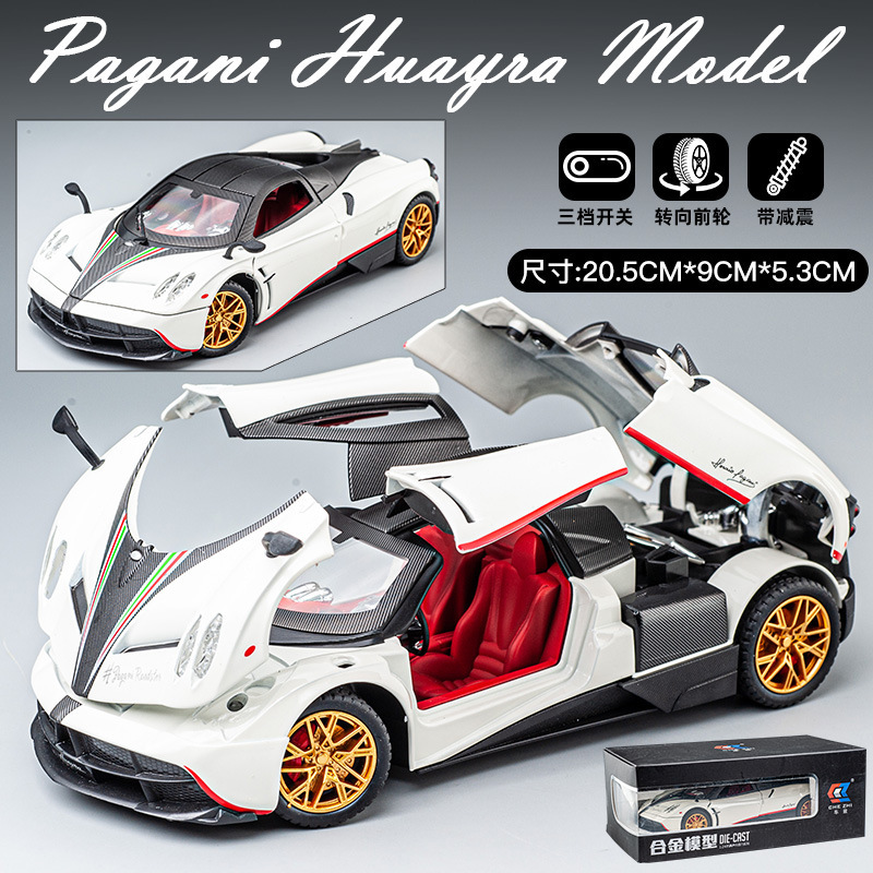 1: 24 Pagani blanco