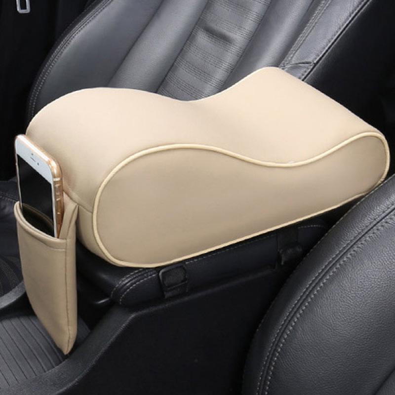 Universal – Armrest box pad Central Heightening Pad - beige