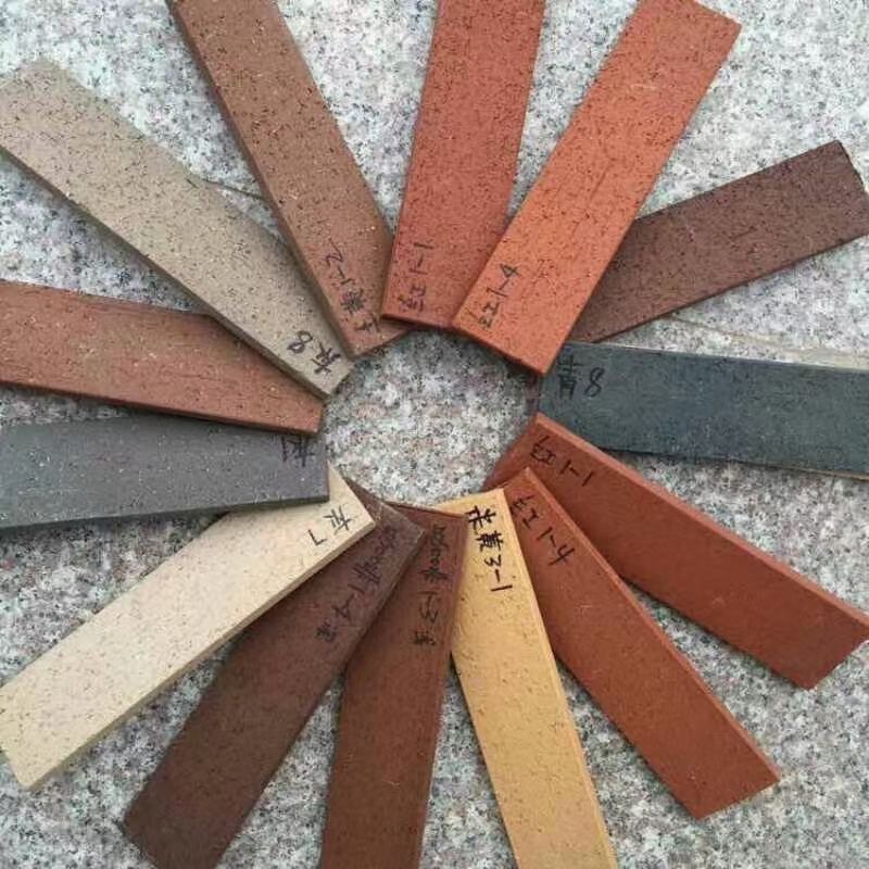海南琼海厂家陶土劈开砖复古砖高档古文化砖商铺别墅学校内外墙砖