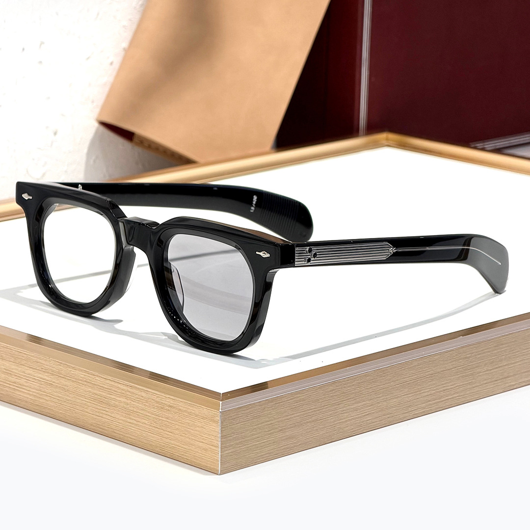 Jacques Marie Mage Vendome Acetate Sunglasses Black Grey (JMMVE-01)