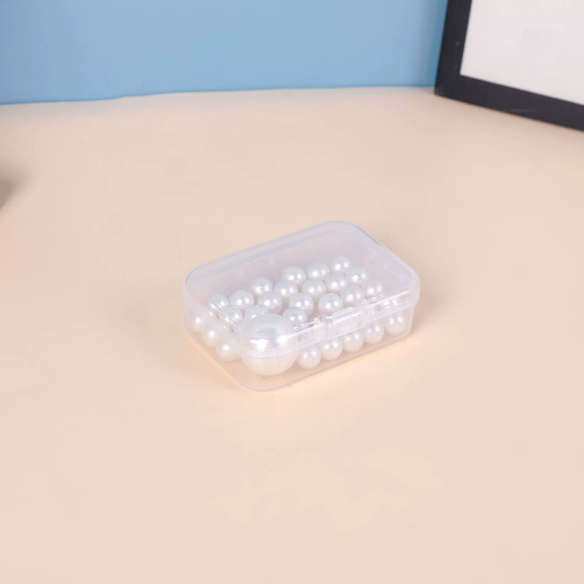 6,5 см высокая прозрачная пластиковая коробка флип прямоугольная цельная маленькая коробка мыло цветок кусок аксессуары для волос маленькая Алмазная классификация Органайзер