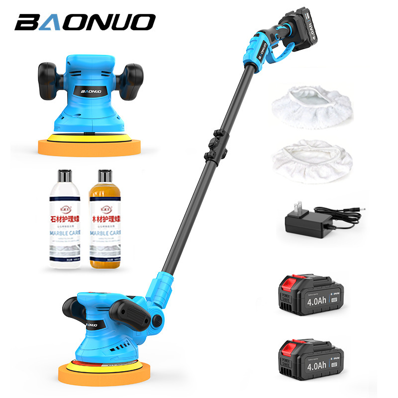 Electric Polishing Machine with Lithium Battery, Handheld, 6-Speed Adjustable, Wireless, Portable, for Car Detailing, Waxing, and Floor Scratch Repair Electric Polishing Machine with Lithium Battery, Handheld, 6-Speed Adjustable, Wireless, Portable, for Car Detailing, Waxing, and Floor Scratch Repair