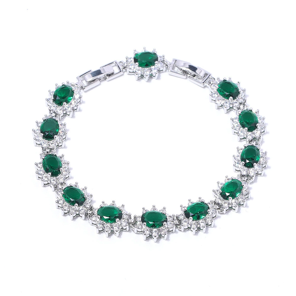 (Кросс-границы торговля), стильное классическое украшение с цирконами, браслет из кристаллов, европейский стиль