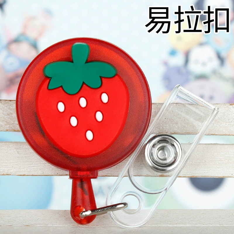 Cartoon cute work nurse uniform, card holder