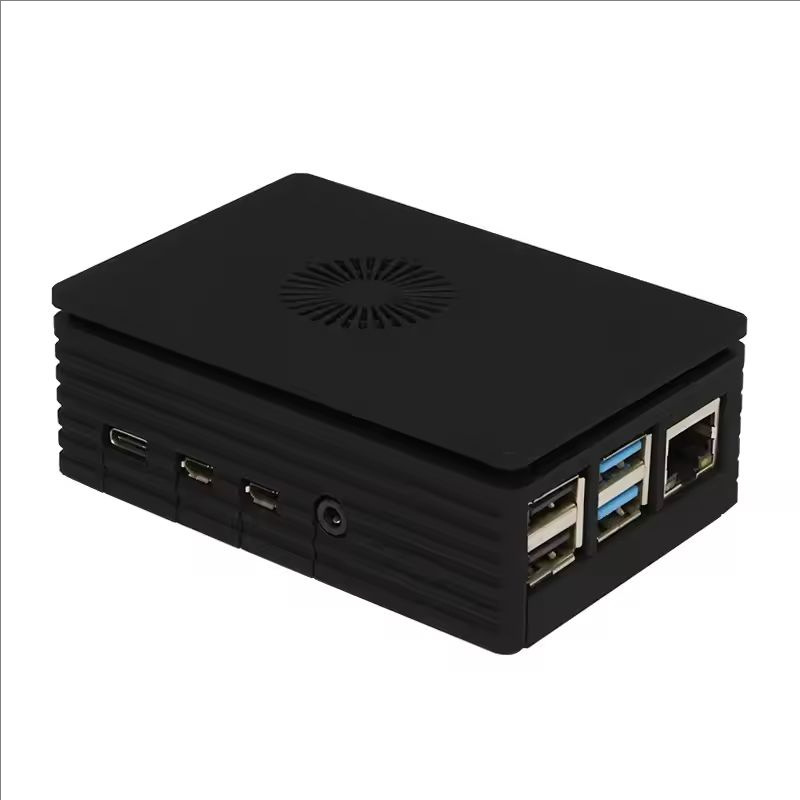树莓派4b散热外壳主板风扇盒子raspberry pi4注塑保护壳配件套件