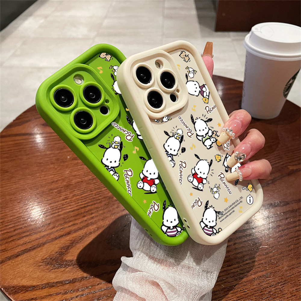 满铺帕恰狗适用苹果14promax手机壳新款iphone13高级17XIR黑色12