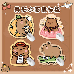 Original Capybara Alien Mouse Pad Cartoon Creative Office Computer Gaming Desk Mat New Creative
