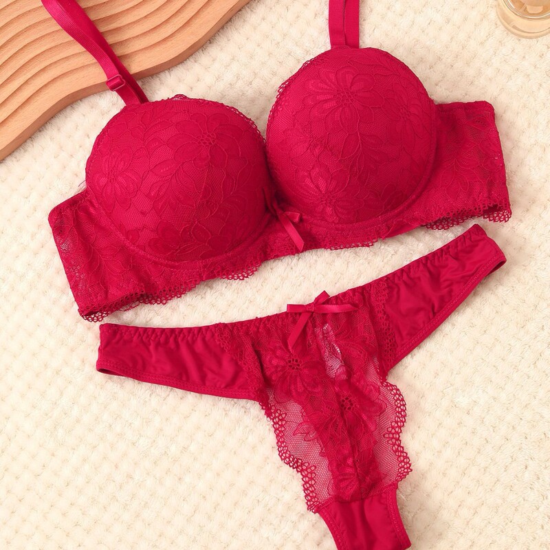 European and American Women's Bra Set Sexy Luxury Underwear Underwear