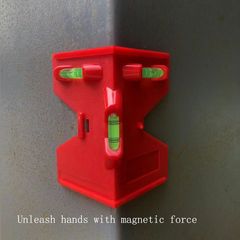 可動管角度計、管角度クランプ、三角レベル、角度計、プラスチックレベル、装飾機器、磁気角度定規付き