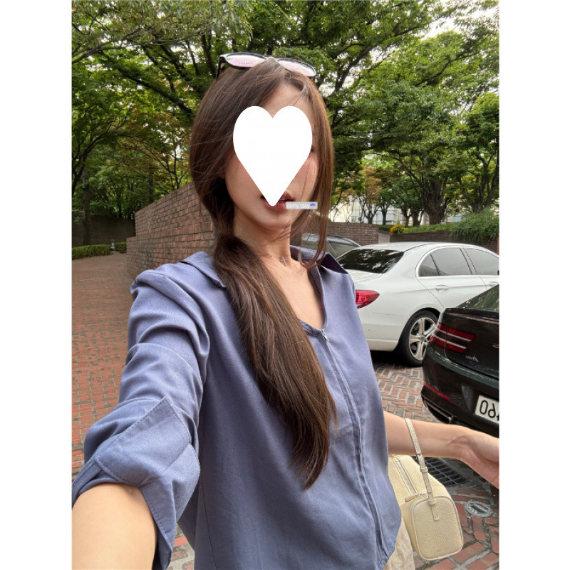 工厂批发【原版面料100棉】棉麻宽松v领条纹衬衫女夏季衬衣设计感|undefined