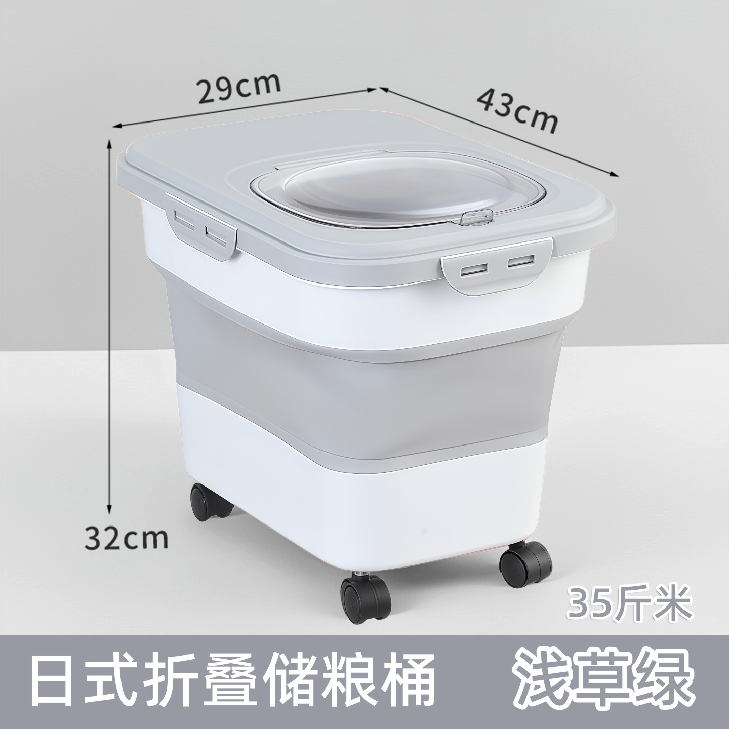 Cubo de Almacenamiento Plegable para Mascotas de PP A Prueba de Humedad image 7