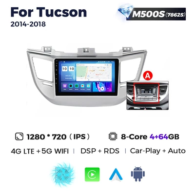 car Android navigator — DVD Navigation - a-m500s-4-64-eight-nuclear-netcom