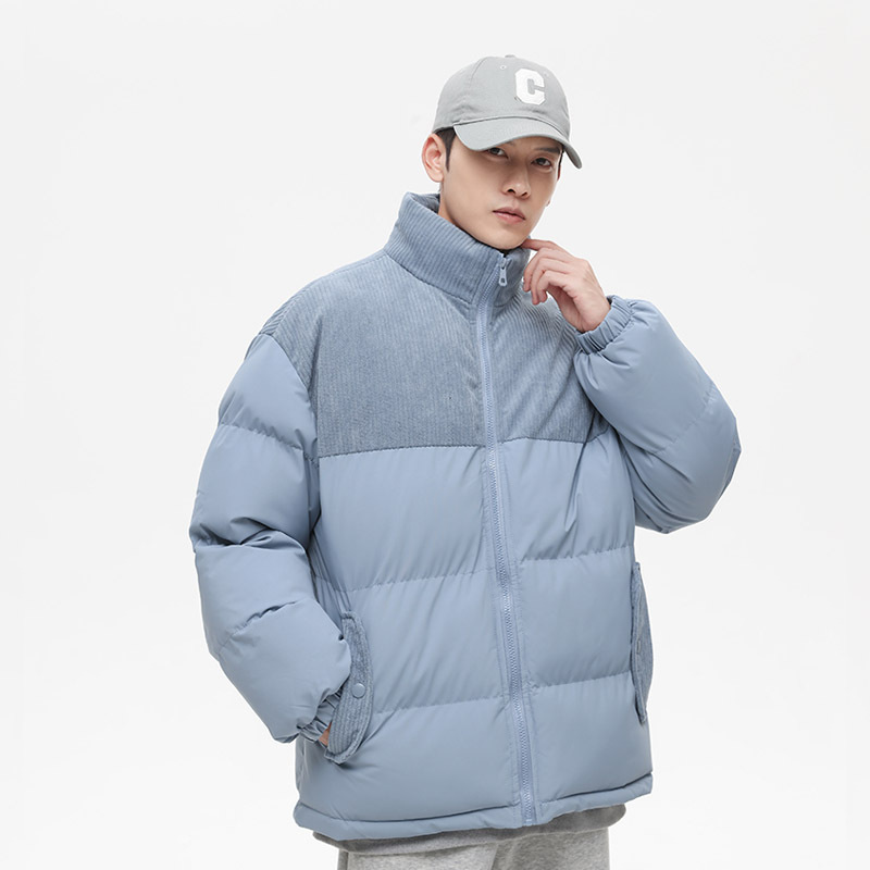 Herrenbekleidung Neue wattierte Jacke für Herren, Winter, Teenager, verdickte Baumwolljacke mit Kapuze_voghion.com