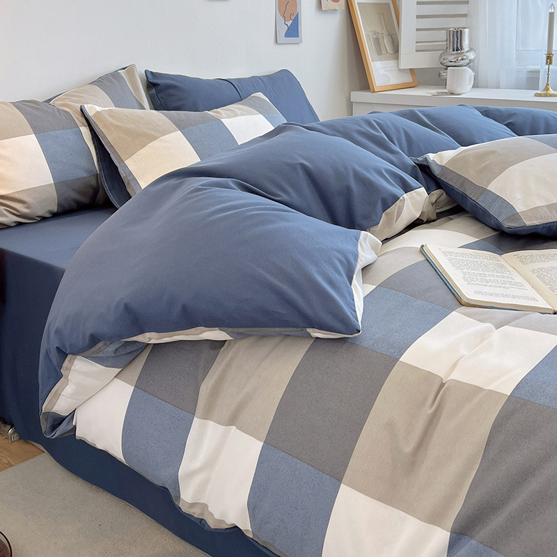 純綿布団カバー単品純綿布団カバーシーツベッドカバー単独布団シングル学生寮シングル150x200x230