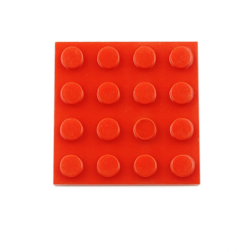 Compatible with LEGO 3031 small particle assembled building block accessories, low brick board 4x4 thin sheet bulk parts MOC creative