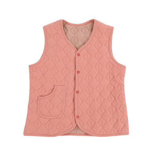 Women's Mid-Age Maternity Vest for Autumn and Winter, Warm and Cozy, Fashionable and Stylish, Casual Backless Top for Middle-Aged Women, Wholesale