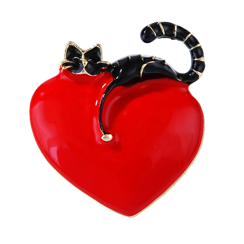 Cartoon Style Pin Animal Alloy Enamel Unisex Brooches display picture 1