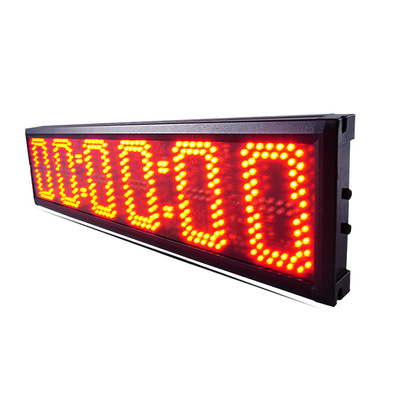 多功能LED数码时钟HST6-5R(88:88:88)格式半户外大型显示屏计时器|ms