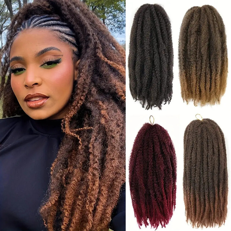 European and American Foreign Trade Wig Long Hair Caterpillar Cosplay Wig Afro Kinky Curly Synthetic Hair Extensions Dreadlocks Retro