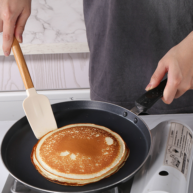 Raspador de silicona para hornear transfronterizo juego de 5 piezas espátula de pastel de crema resistente a altas temperaturas