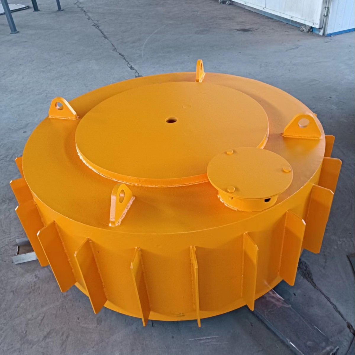 RCDB-4工地矿山盘式电磁除铁器 强磁电磁磁选机干式电磁除铁器